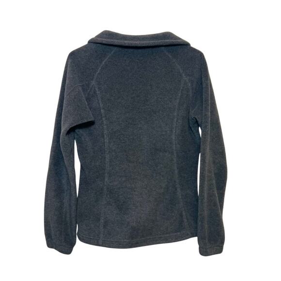 Columbia Full Zip Fleece Jacket, Gray, Women's Small - Picture 3 of 7
